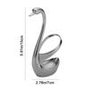 Zinc Zinc Zinc Alloy Swan Shape Cutlery Holder Anti-Rust Swan Tableware Holder  Kitchen