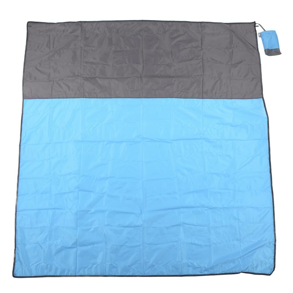 Sandstrandmatta Andningsbar Fixerbar Vikbar Lättvikt Utomhus Strandmatta för Utomhus Picknick Camping