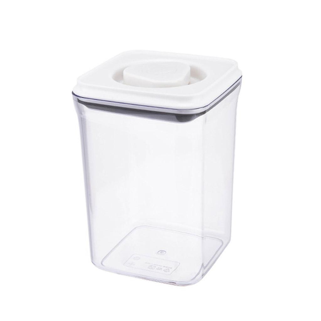 Food Storage Box Food Grade Plastic Large Capacity Transparent Sealed Storage
