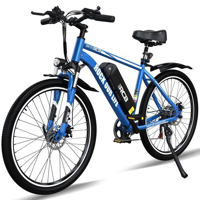 Elektrische fiets - RCB - RK15 - Motor 250W - Batterij 36V 10,4Ah - Actieradius 50 km blauw