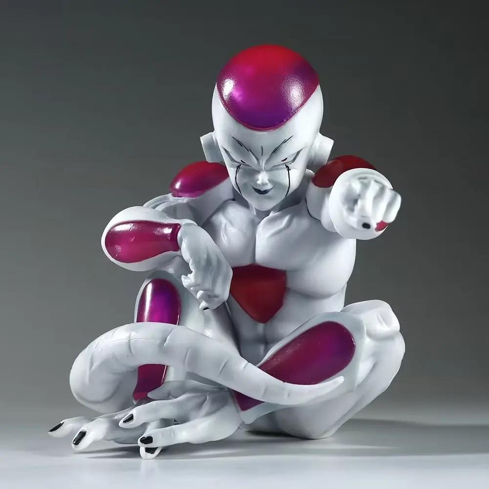 13CM NEW Car Ornament Anime Dragon Ball Z FIGURE CLASS Frieza Action Figure PVC Desk Ornament Collection Model Doll Toys Gift