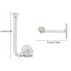 Kreative Kein Stanzen Klebstoff Schmuck Lagerung Rack Gummi Band Organizer Aufhänger Haken