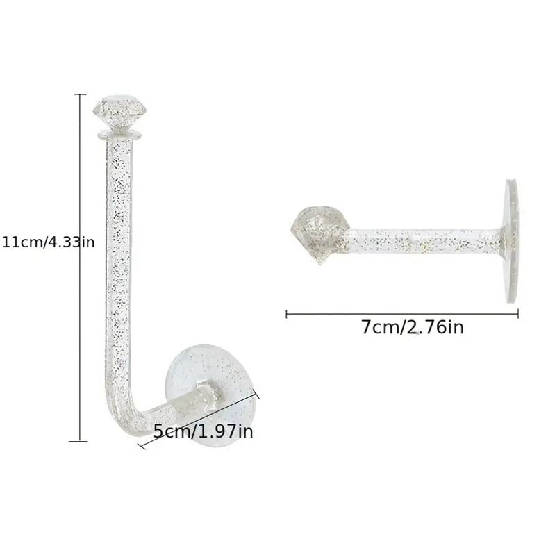 Kreative Kein Stanzen Klebstoff Schmuck Lagerung Rack Gummi Band Organizer Aufhänger Haken