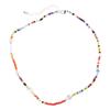 Collier à Longueur Ajustable Collier de Perles Colorées Collier Déclaration Collier de Perles Bijou de Cou Élégant pour le Quotidien