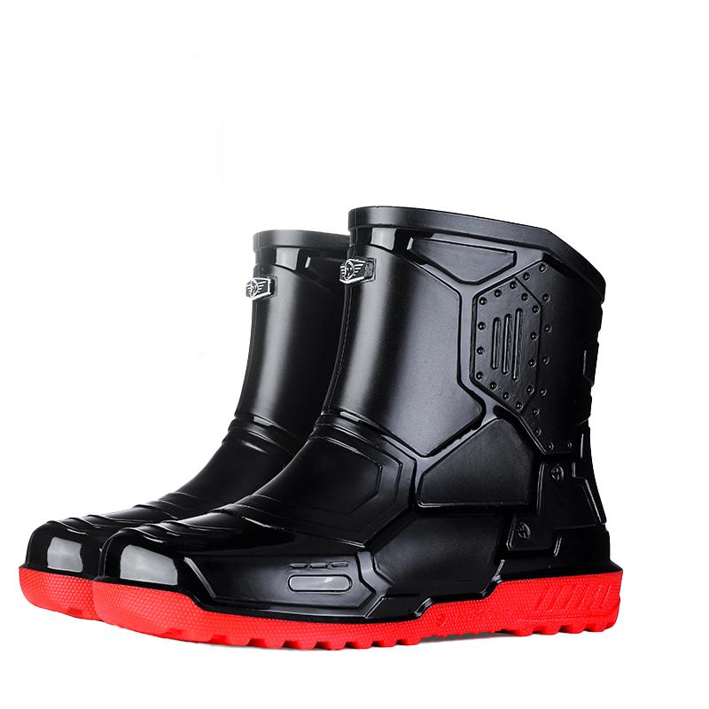 Factory Price Durable Outsole Comfort Lining Motorbike Rain Boot Neoprene Fishing Boot