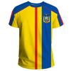 Hip Hop T-Shirts Herren Damen Flagge von Ecuador Lässiges T-Shirt Ecuadorianisches Nationalwappen 3D-Druck Atmungsaktiv Kurzarm Fitness-Oberteile