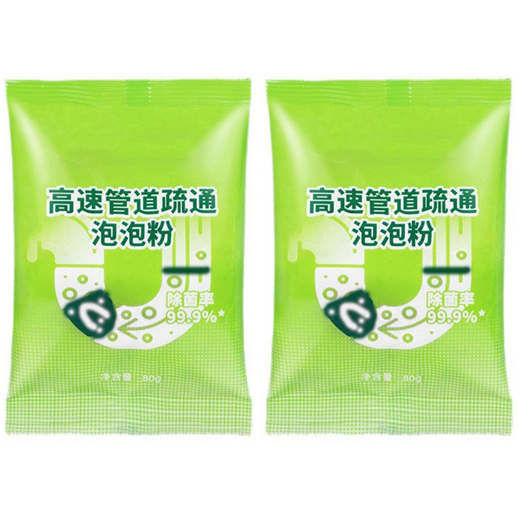 Pipe Dredging Powder Dredge Deodorant Toilet Sink Drain Cleaner Sewer Heavy Duty Powerful Bubble Powderv Dissolver Cleaner Tools