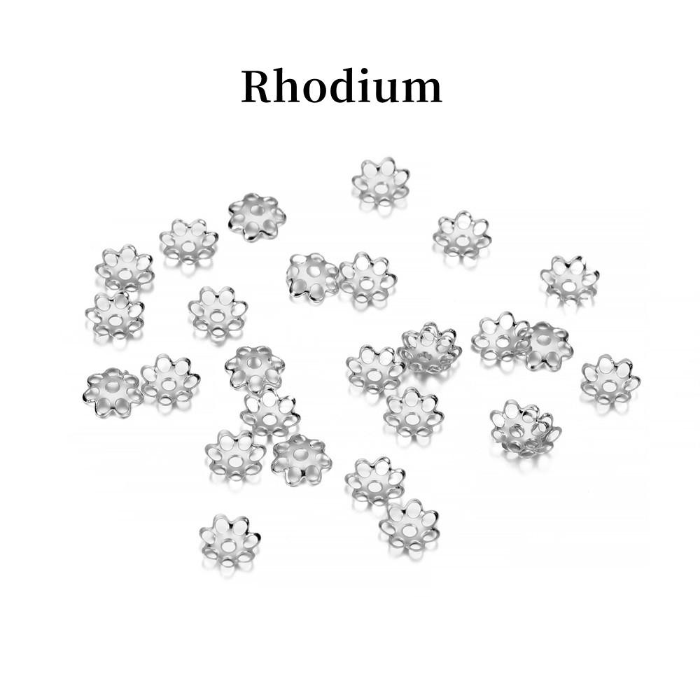 

600 шт./лот, 6 мм, полый цветок, металлическая филигрань, свободные проставки из бисера, колпачки с конусом, филигрань для поиска ювелирных изделий своими руками, принадлежности для изготовления ювелирных изделий 6mm x 600Pcs