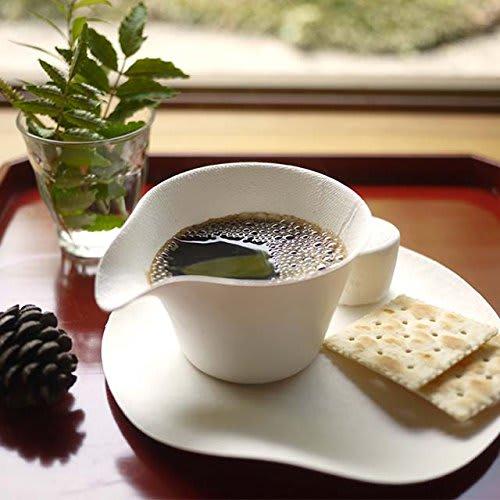 WASARA Disposable Paper Plates, Coffee Cups, 150ml, Pack of 6 (Pack of 6)