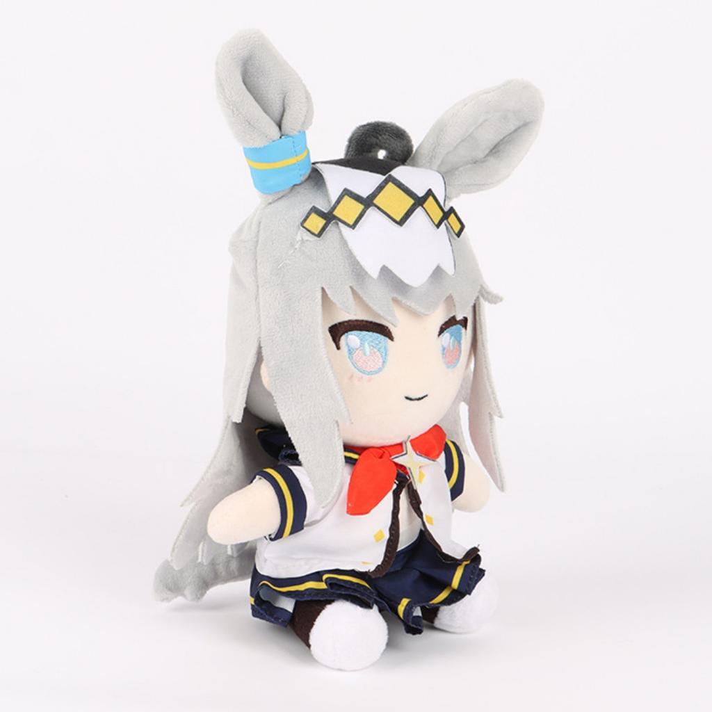 Kawaii Uma Musume Plush Toys Pretty Derby Anime Character Oguri Cap Plushie Soft Stuffed Doll Collectible Birthday Gift for Fans