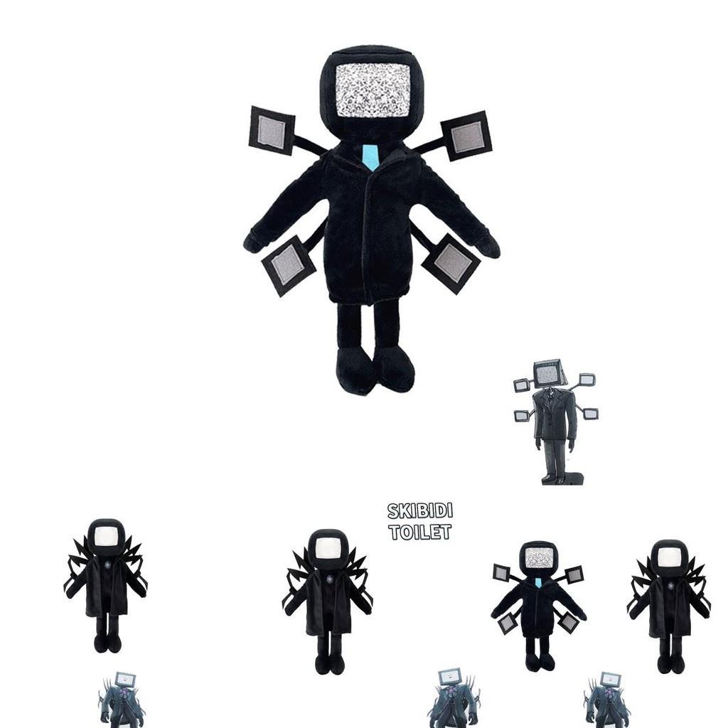 Skibidi Toilet Plush Funny Tv Character Stuffed Toy 30cm/11.8in Height