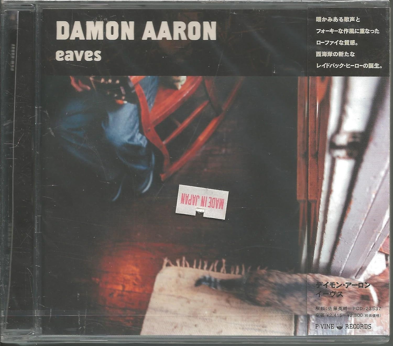 

CD DAMON AARON - Eaves PCD23537 Япония ObiRock Б/У