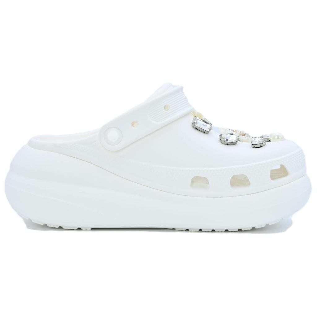 Crocs Crush Clog EVA Clogs Casual Fashion Unisex White