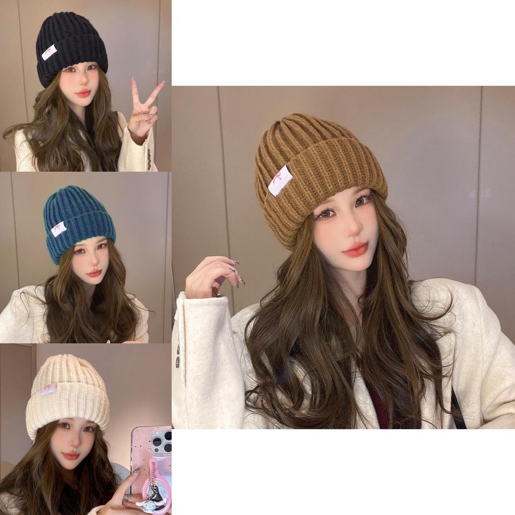 And Comfortable Soft Knitted Acrylic Hat For Women With Cute Bow Perfect For Winter And Fashion Autumn