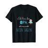 T Shirt with German Text Quot I Don't Have To Say No I Am the Grandpa Language Top For Everyd
