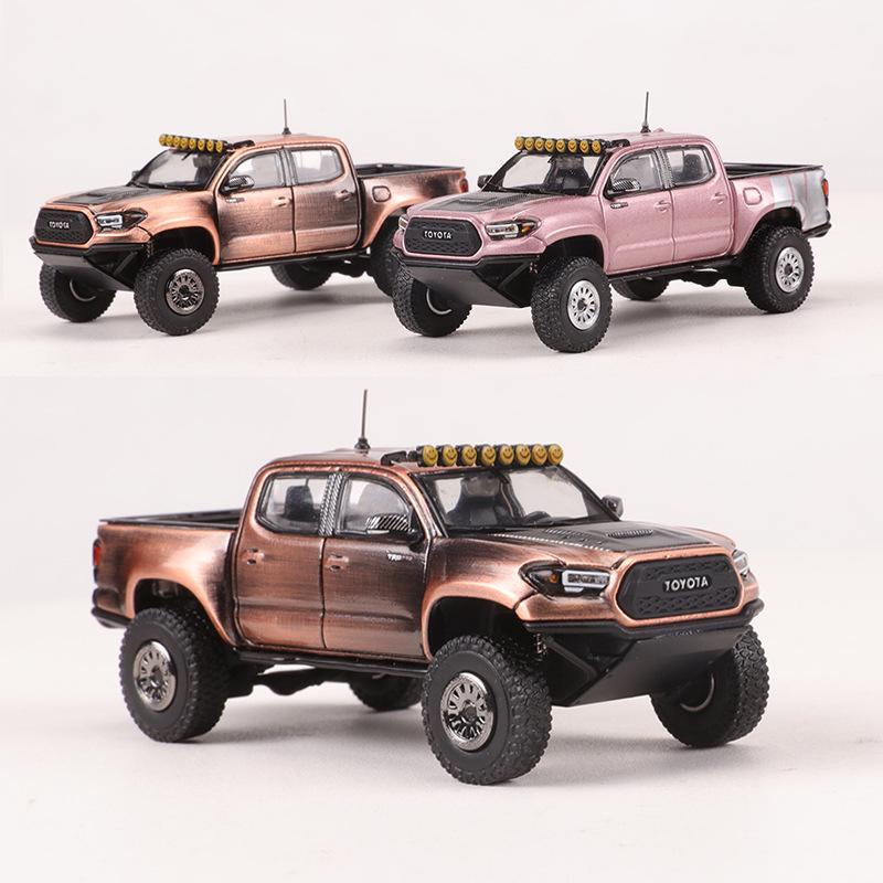 

1:64 Модель автомобиля Toyota Tacoma с широким кузовом, модифицированная, из сплава