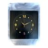Square Gold Number 40*40 Cm Wall Clock - Wooden Wall Clock - Modern Wall Clock