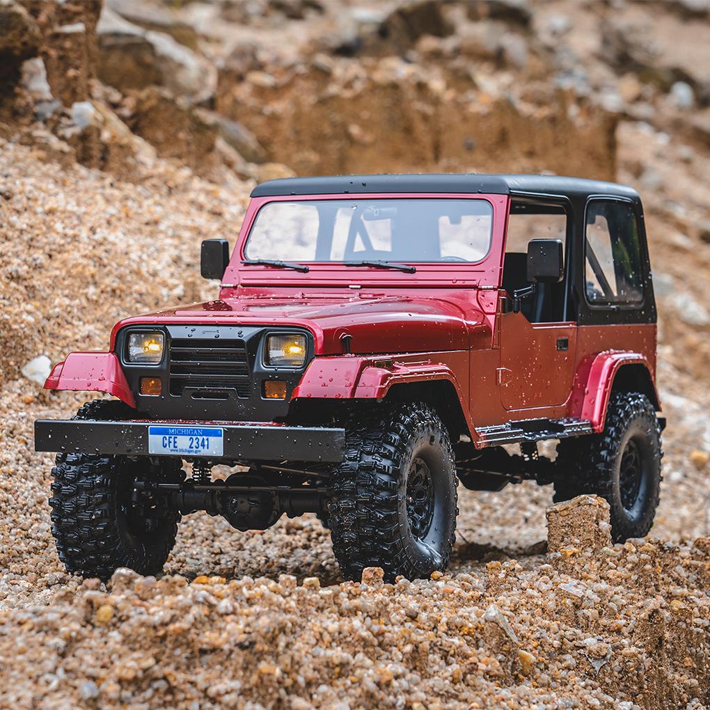 1/10 for FMS Mashigan V2 Rochobby 11033 ROC11033 RSRD Rc Car Explorer RS 4WD Full Scale Simulation Wrangler  RC Car Toys