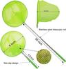 3 Pack Telescopic Butterfly Nets For Kids Outdoor Bug Catching Fishing Toy With Extendable Handle 6.8 To 34 Inches
