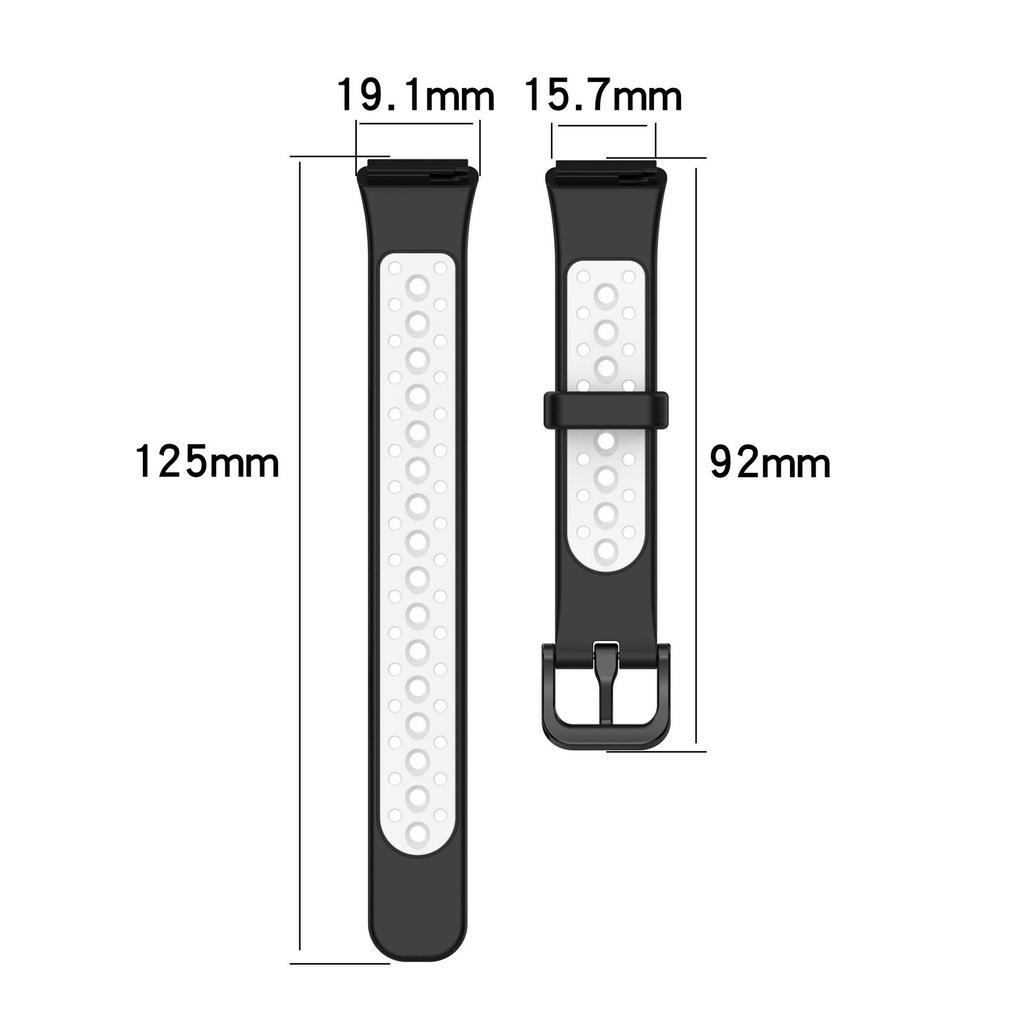 Breathable Two-Color TPU Replacement Strap for Huawei Band 7