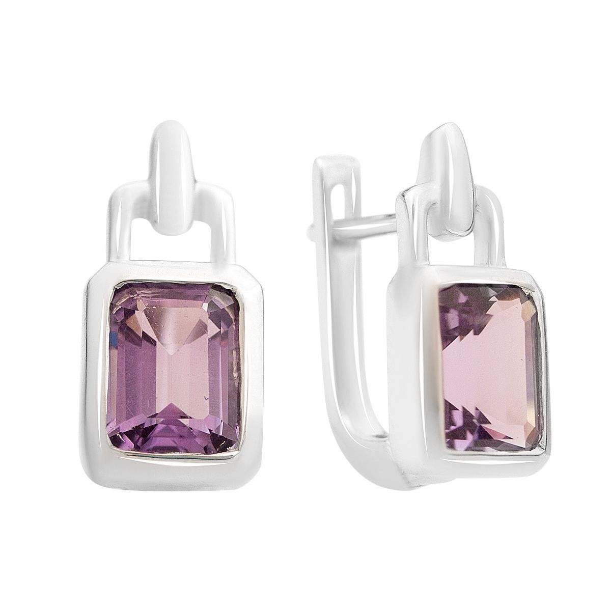 

Срібні сережки з аметистом 2.758ct (2163718)