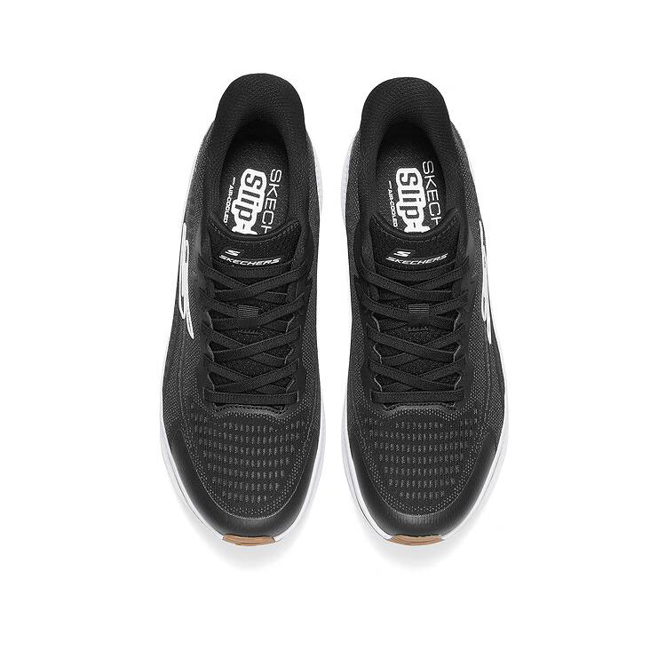Skechers Zapatillas de Running Ligeras con Amortiguación de Soporte Transpirables para Hombre Zapatilla para Hombre Negro 220887-BLK