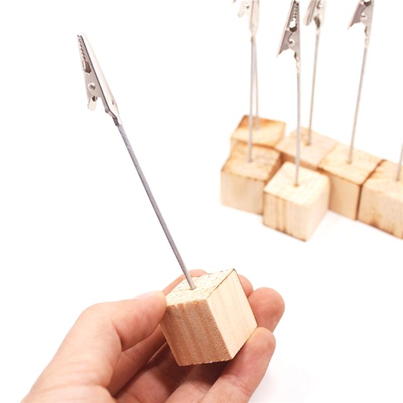 20x Notizhalter Fotohalter Tischkartenhalter Fotoständer mit Klemmen Memo-Halter für Büro Hochzeitsparty Restaurants