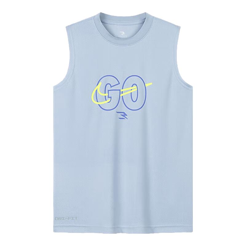 

Nike Мужская спортивная майка DRI-FIT с сетчатой вставкой, быстросохнущая L