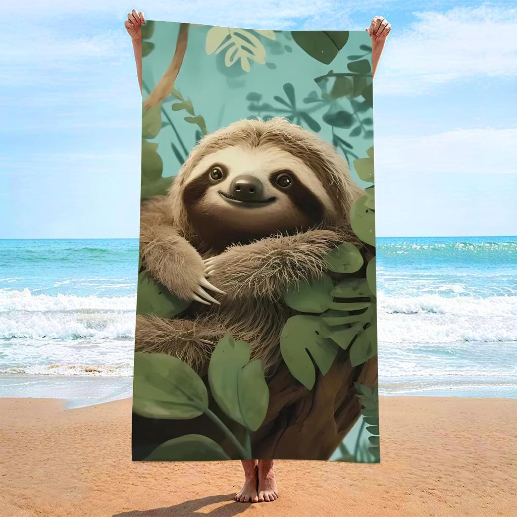 70x140 Microfiber Custom Printed Beach Towel - Absorbent & In Stock