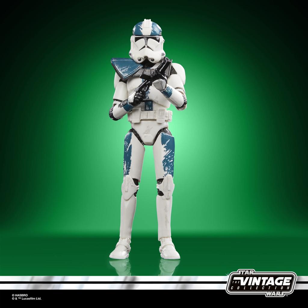 Star Wars Vintage Collection Clone Captain Howser, The Bad Batch 3.75-inch Collectible Action Figure, Ages 4 and Up