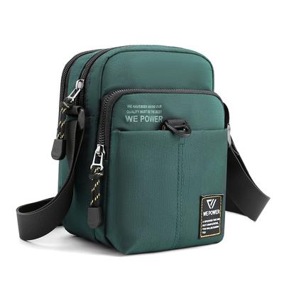 Módna pánska mini taška Kvalitná taška Oxford Man Messenger Taška Malé Crossbody Tašky 3vrstvový dizajn Pánska kabelka Taška cez rameno Vak