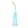 100 unidades Desechables Dental Pre Doblado Puntas de Aguja de Irrigación Puntas de Aguja Dispensadora Accesorio de Repuesto