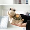 Jingdezhen Ceramic Turtle Snail Ornament, Creative Home Living Room TV Cabinet Fish Tank Decoration Landscaping Decoration