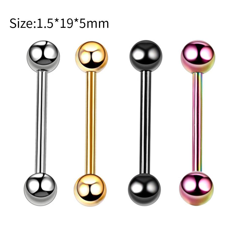 4Pcs Stainless steel piercing accessories - eyebrow piercings, lip piercings, body piercing accessories