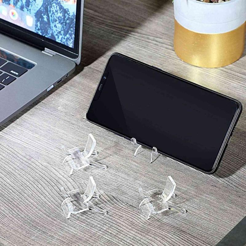 Acrylic Crystal Display Stand 10pcs/set Clear Storage Holder Bracket Rack for Gemstone Geodes Rock Mineral Agate Fossils
