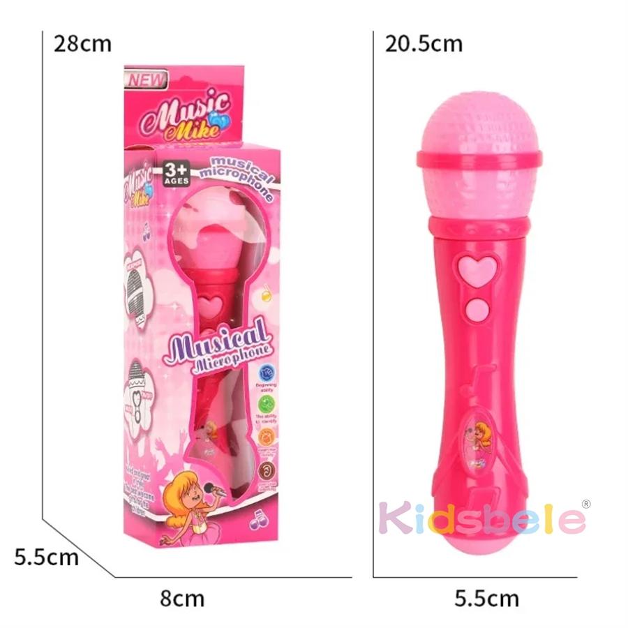Children's Toy Microphone Musical Voice Output Children's Gift Karaoke Music Instruments Toy Kids Microphone For Kids Toddler