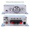 Car Auto Amplifier Power Amplifier Mini Digital Audio Amplifier Treble Bass Volume Control CD