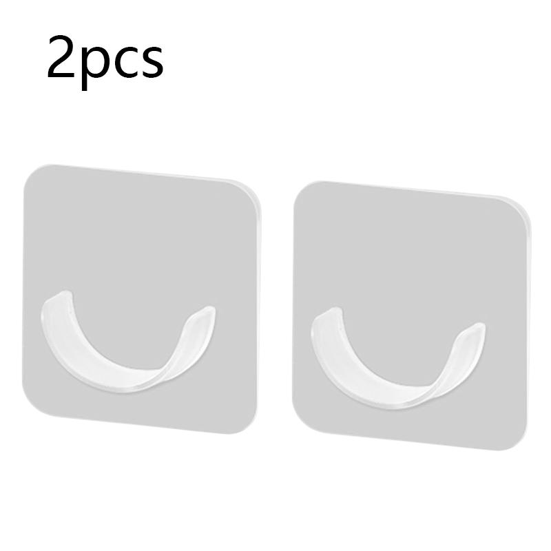 Self Adhesive Telescopic Pole Support Sticker Punch-free Household Telescopic Rod Holder Crossbar Wall Hooks Fixing Bracket