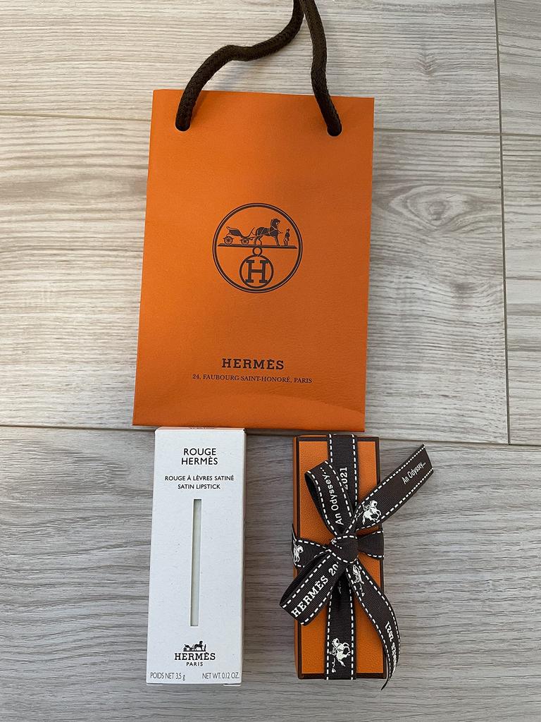 Satine Hermes Lip 21 Lip Rouge a Levres Rose Epise Lipstick 21 Popular Pink Ladies Gift Satine,