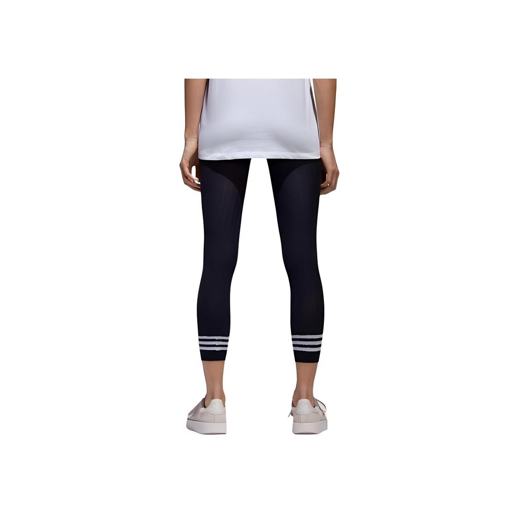 Adidas Originals 3-Stripes Tight Comfortable Leggings Women Leggings Black BR9632-1