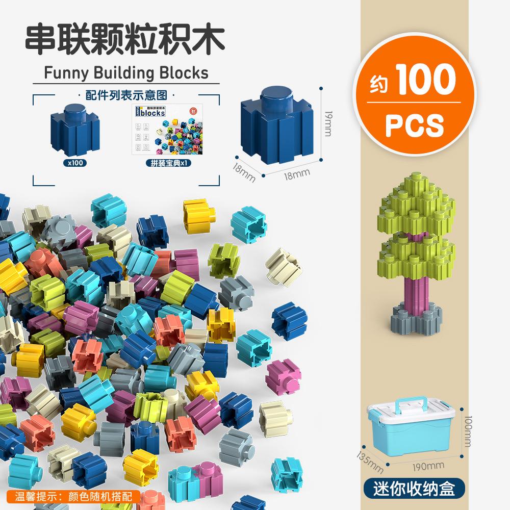 Großteilchen-Baustein Kinder-Bildungs-Montagebaustein Montage Gehirn Intelligenz Spielzeug