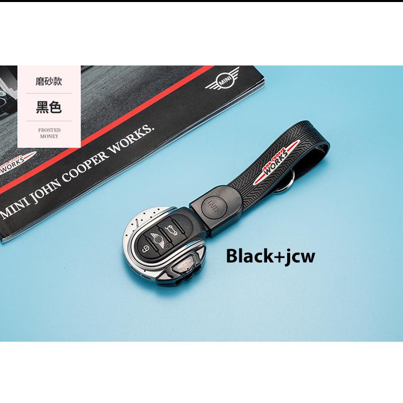 JCW Brake Disk Shape Key Fob Case Shell Cover for MINI Cooper 3rd Gen F55 F56 F57 F54, Gen2 F60 Countryman Smart Key
