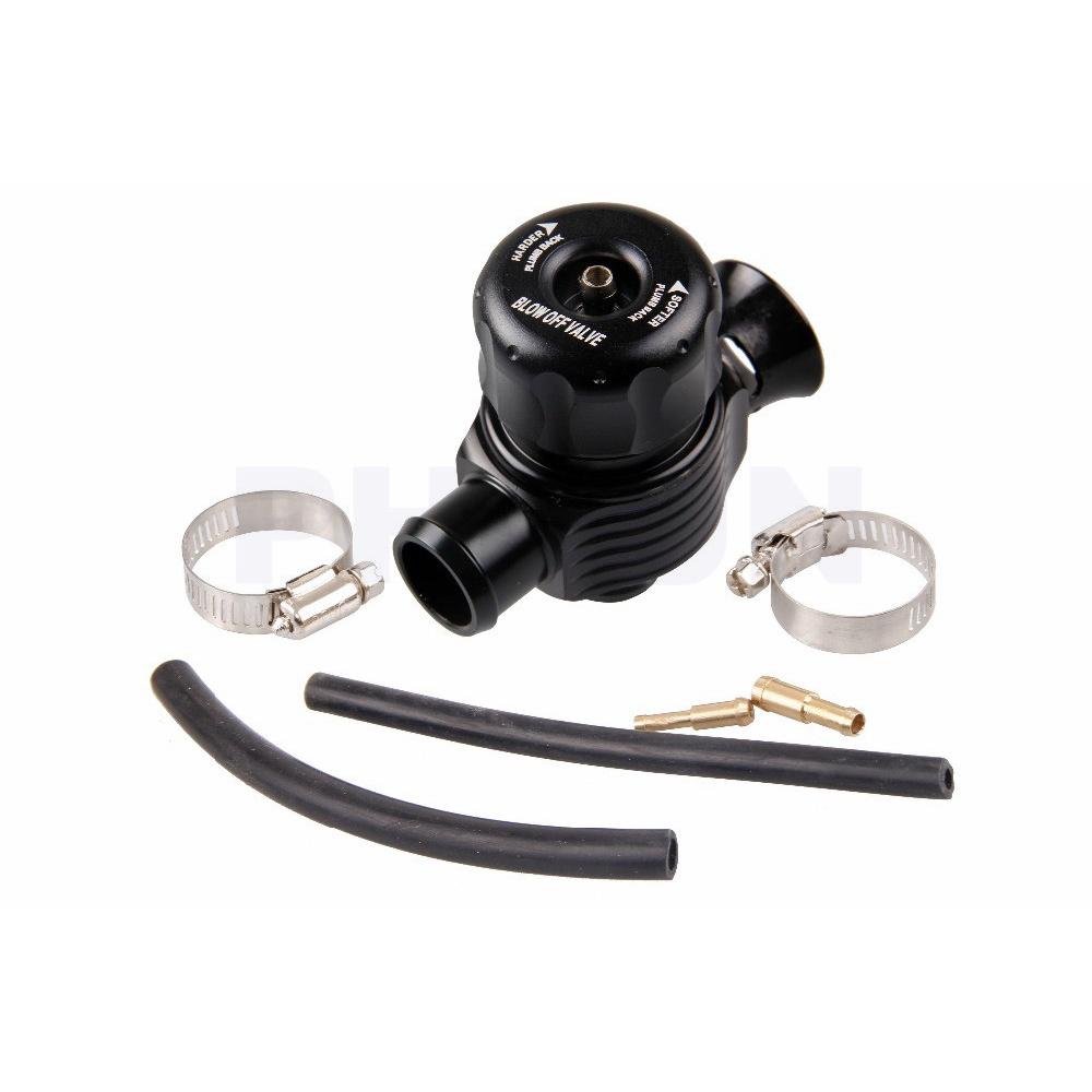 25Mm Universal Black Aluminum Alloy Blow Off Valve Bov Dual Port Dump Valve Kit