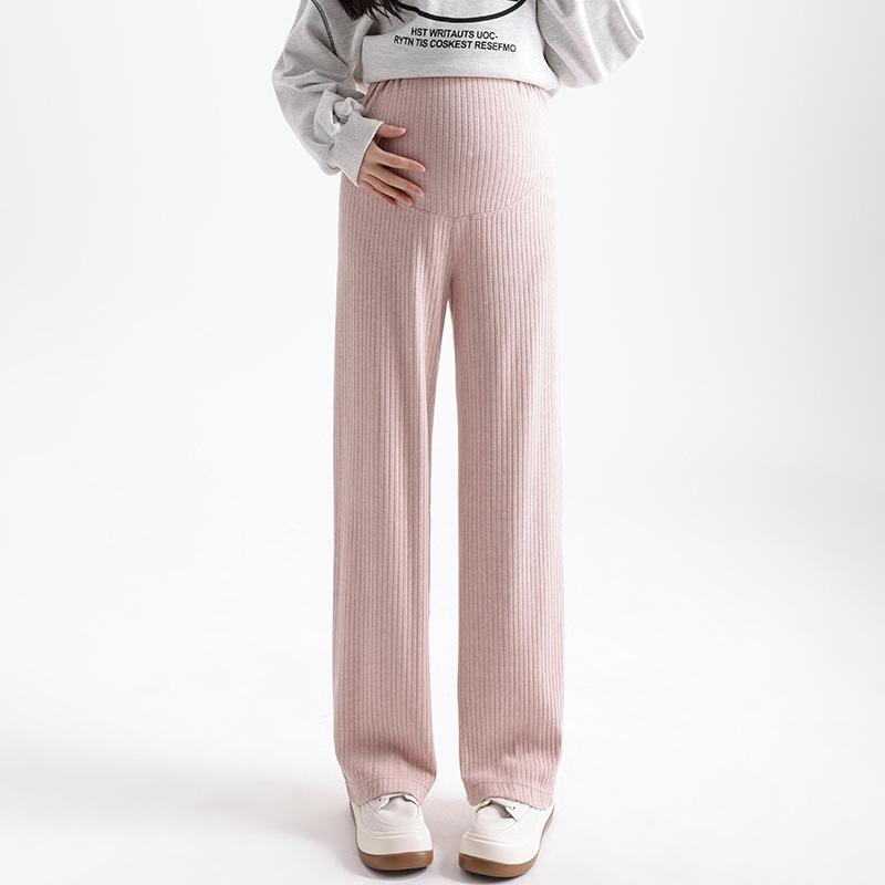 Spring 2026 Fashionable Maternity Wide Leg Loose Casual Pants 2XL