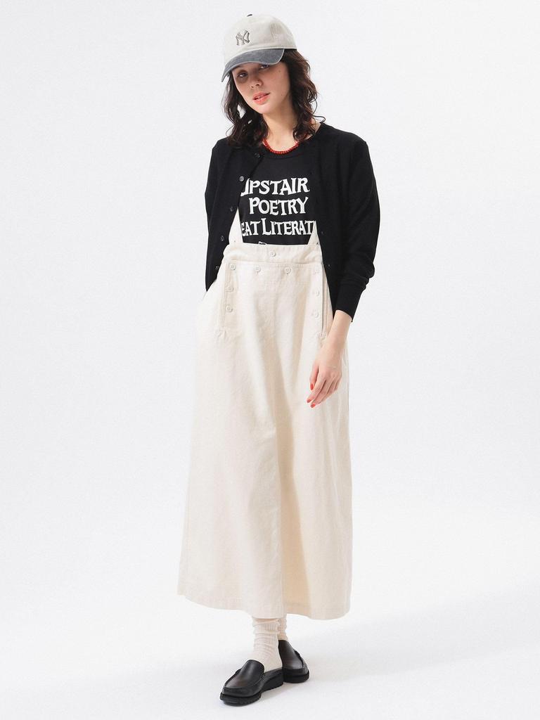 Beams Boy Women's O.C/Twill_Mrn_OP Dress, Natural Free, 13260206791