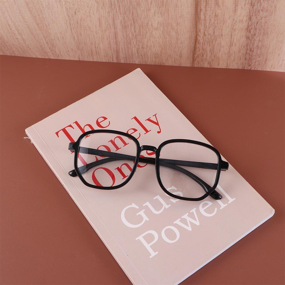 Large Oversized Eyewear Resin Male Computer Glasses Optical Spectacle Eyeglass Square Transparent Glasses Blocking Glasses
