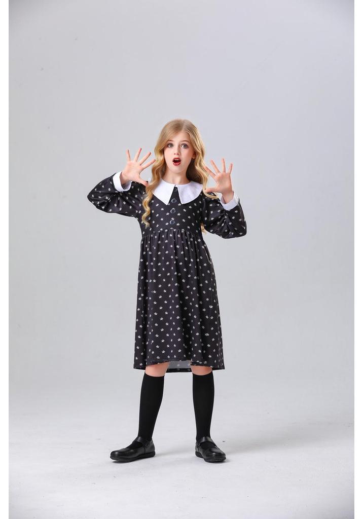 Halloween-Kostüm für Kinder: Rotkäppchen/Vampir/Prinzessin/Rote Königin/Hippie