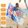 M-Madoka Magica Anime Beach Towel Microfiber Fabric Quick Dry Fitness Sports Towel Suitable For Swimming Pool Beach Accessories