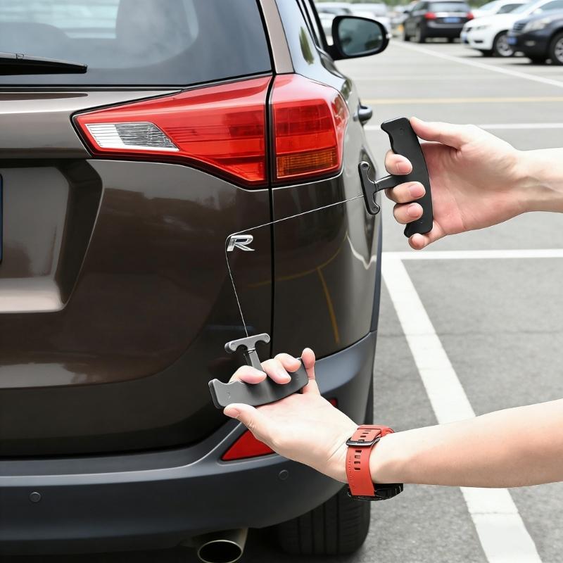 Professional Aluminum Auto Sign Remover with Ergonomic Handle Simple Operate for Easy Motorcycle & Car symbol Detachment