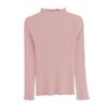 Women's Ruffle Half High Neck Long Sleeve Sweater - Early Spring & Autumn Style